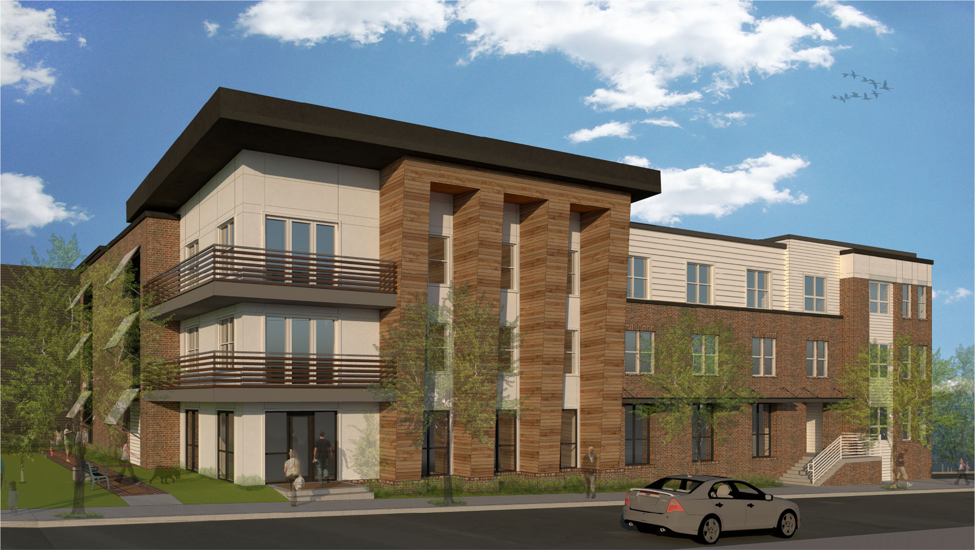 quest commons apartments rendering
